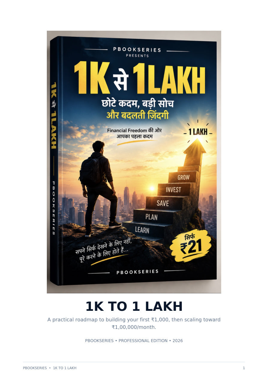 PBook Series 1K to 1 Lakh